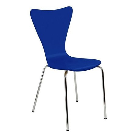 DOBA-BNT 34 x 17 in. Bent Ply Chair; Blue SA740789